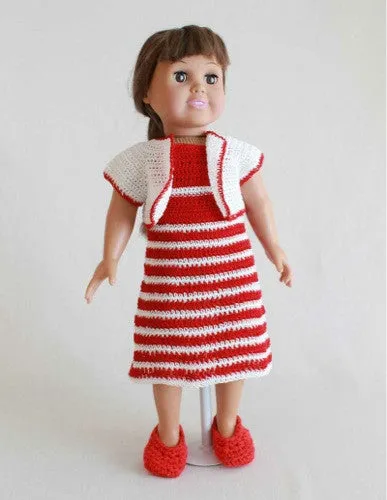 18" Doll Betty the Barbecue Chef Crochet Pattern