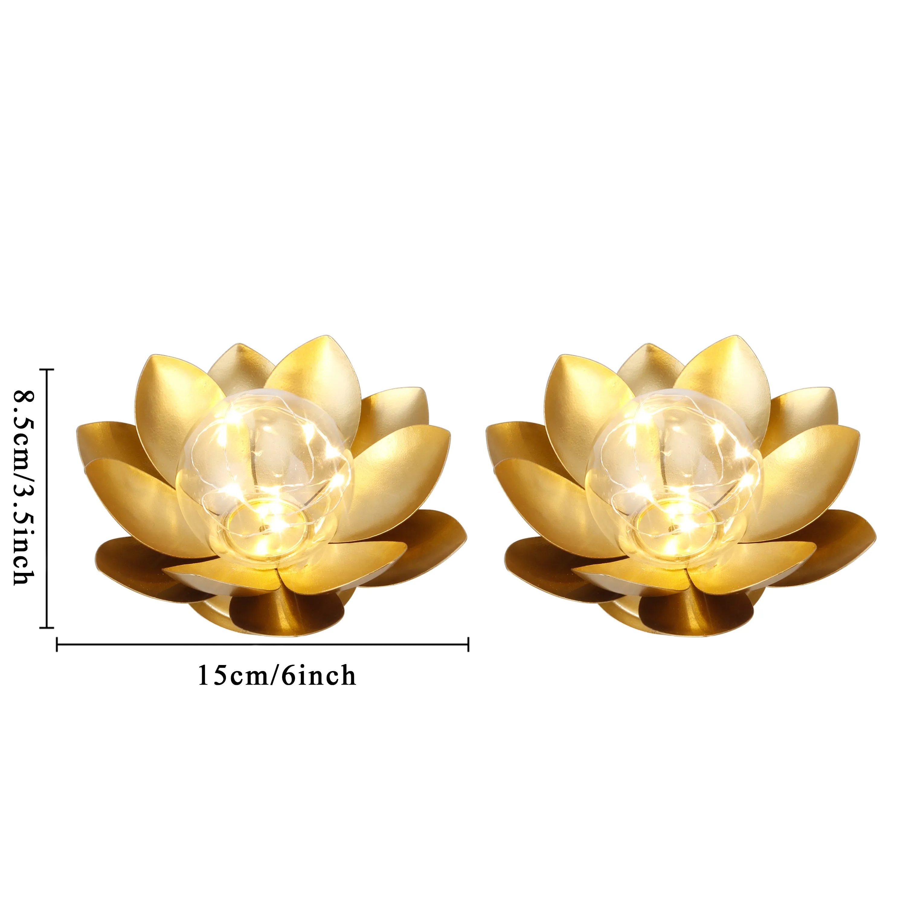 6''Tall Cordless Battery Operated Lamp