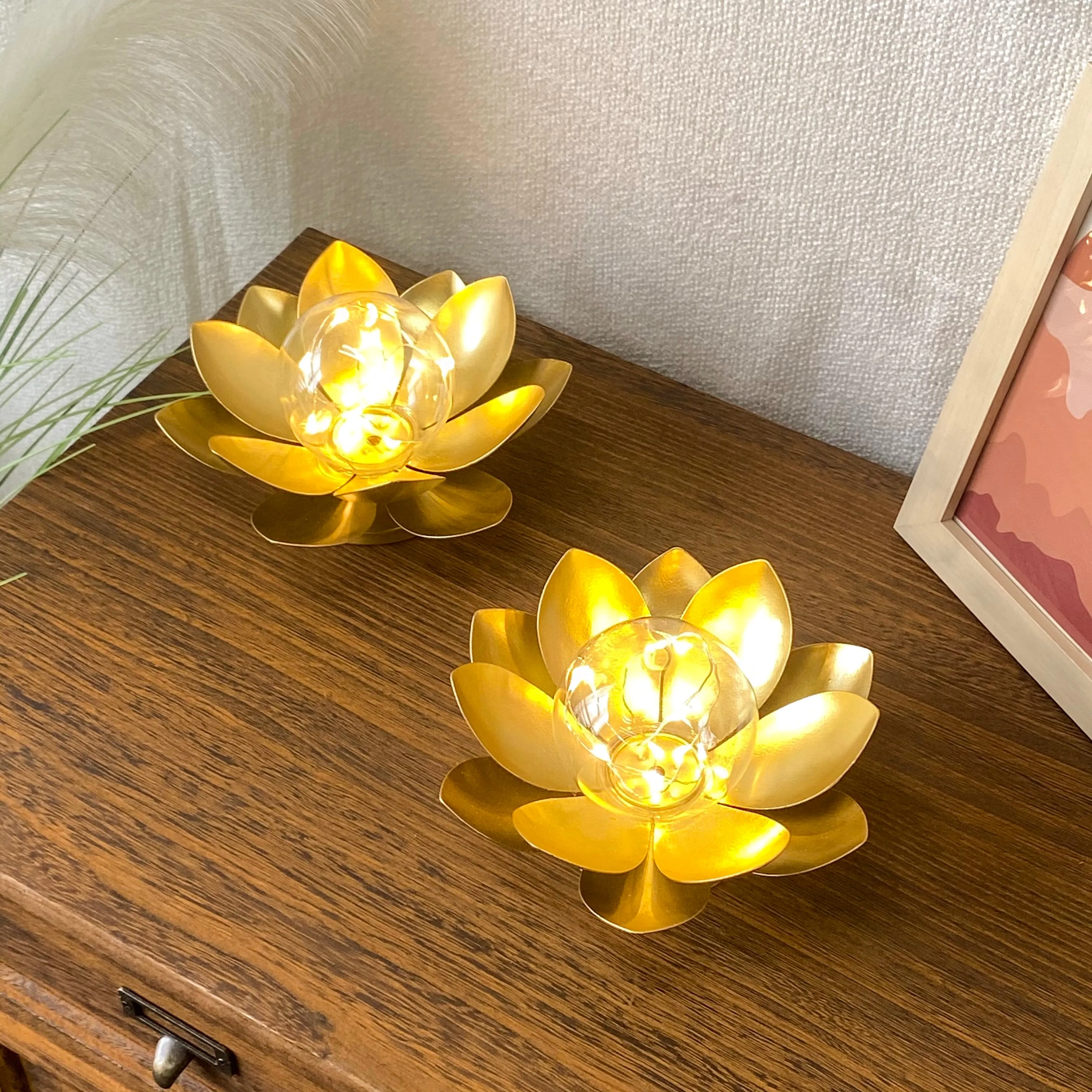 6''Tall Cordless Battery Operated Lamp