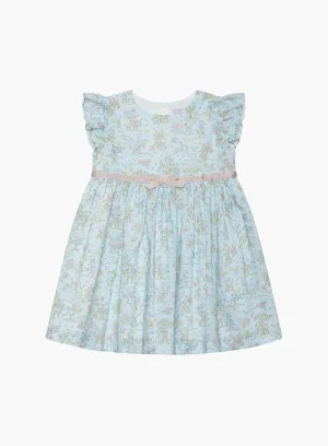 Baby Etta Fawn Frill Sleeved Dress