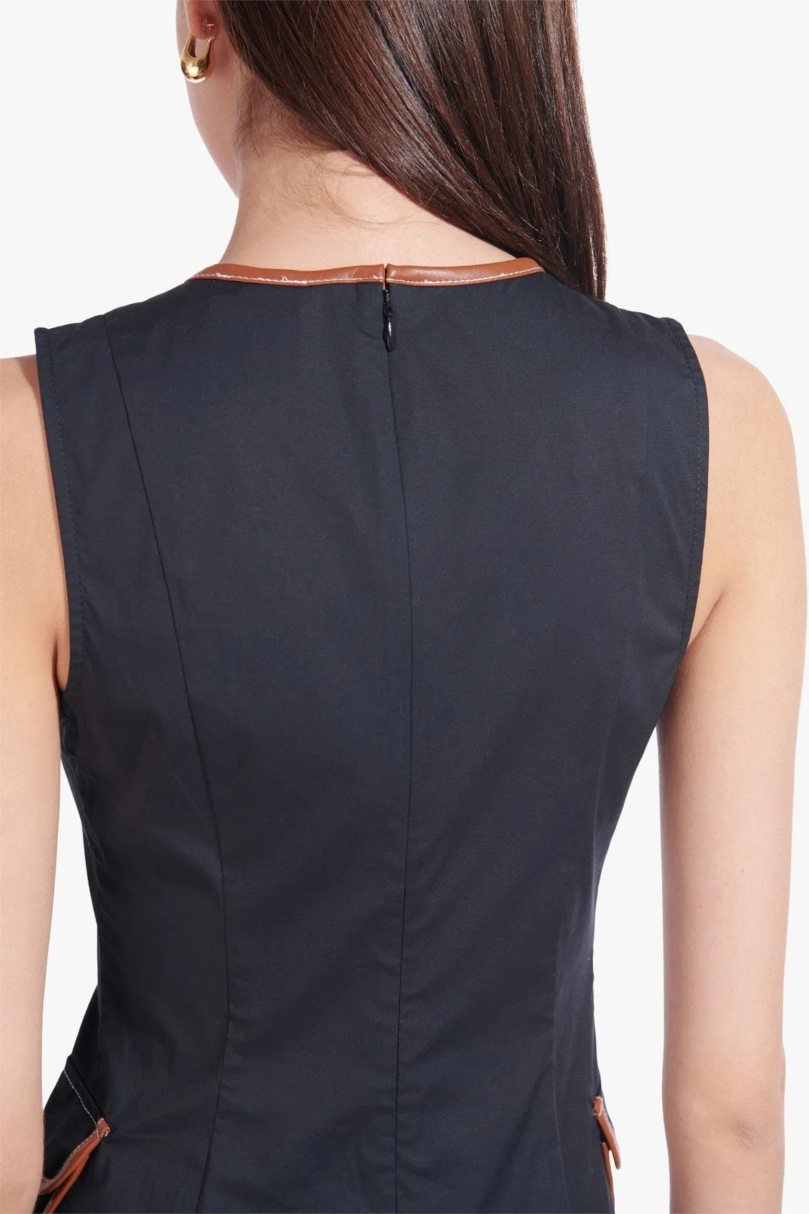 BAIT DRESS | BLACK WHISKEY