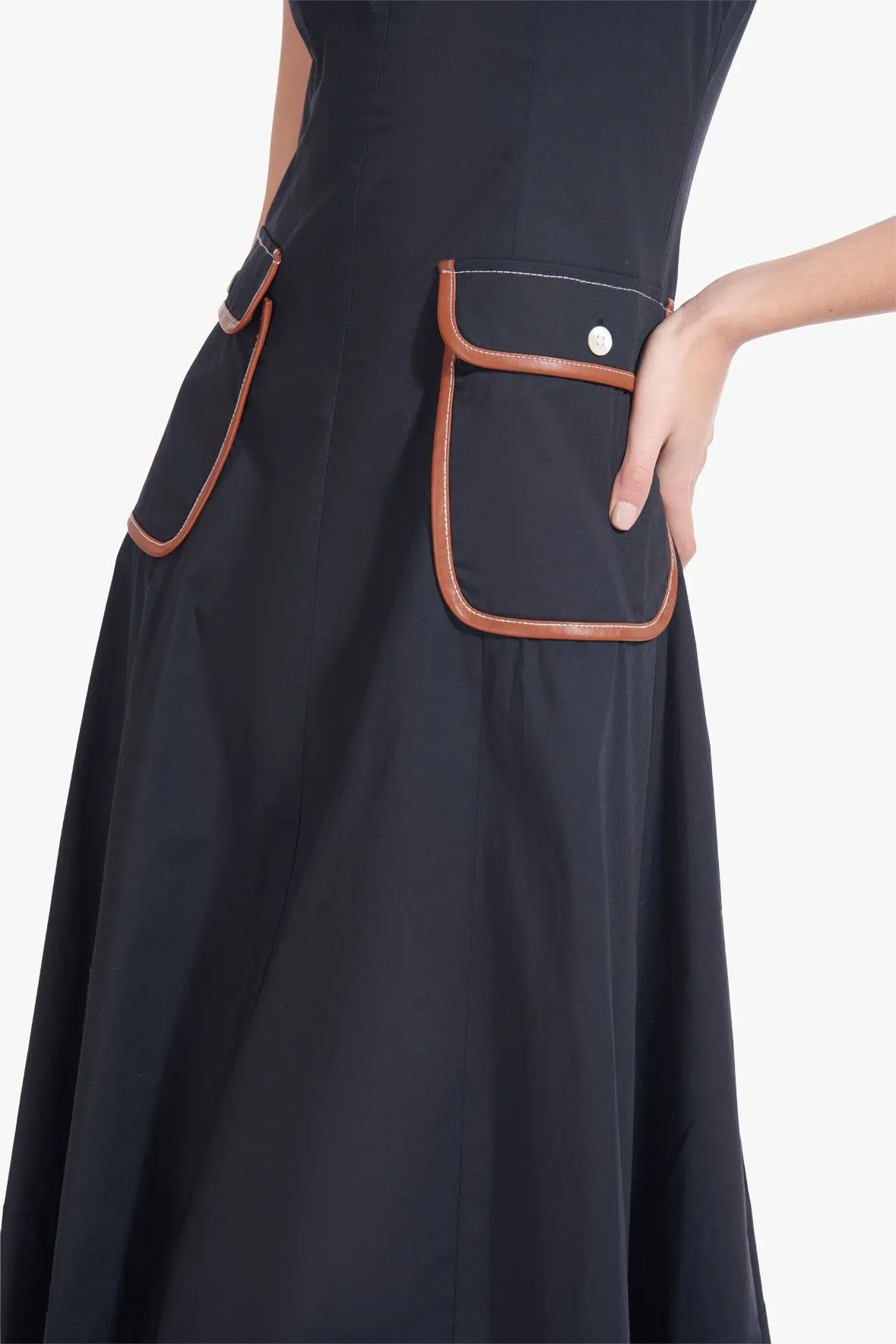 BAIT DRESS | BLACK WHISKEY