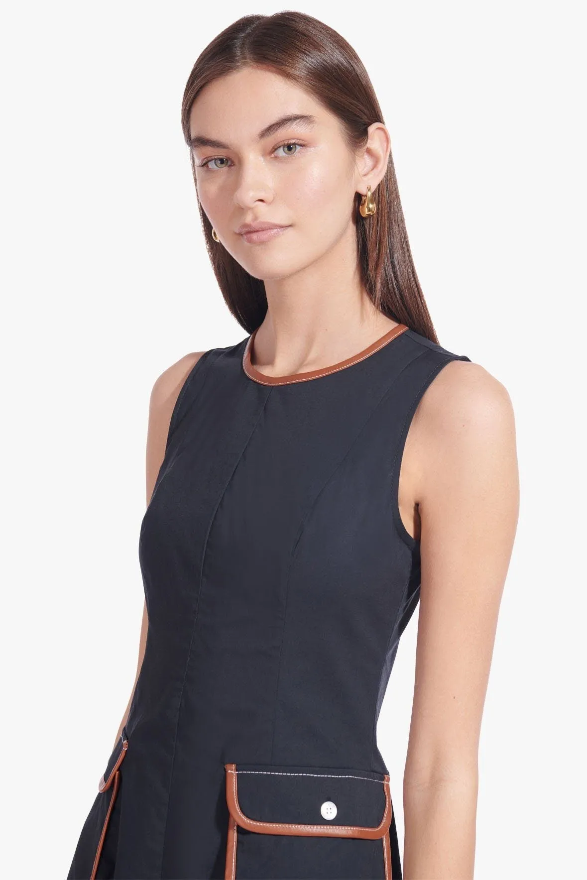 BAIT DRESS | BLACK WHISKEY