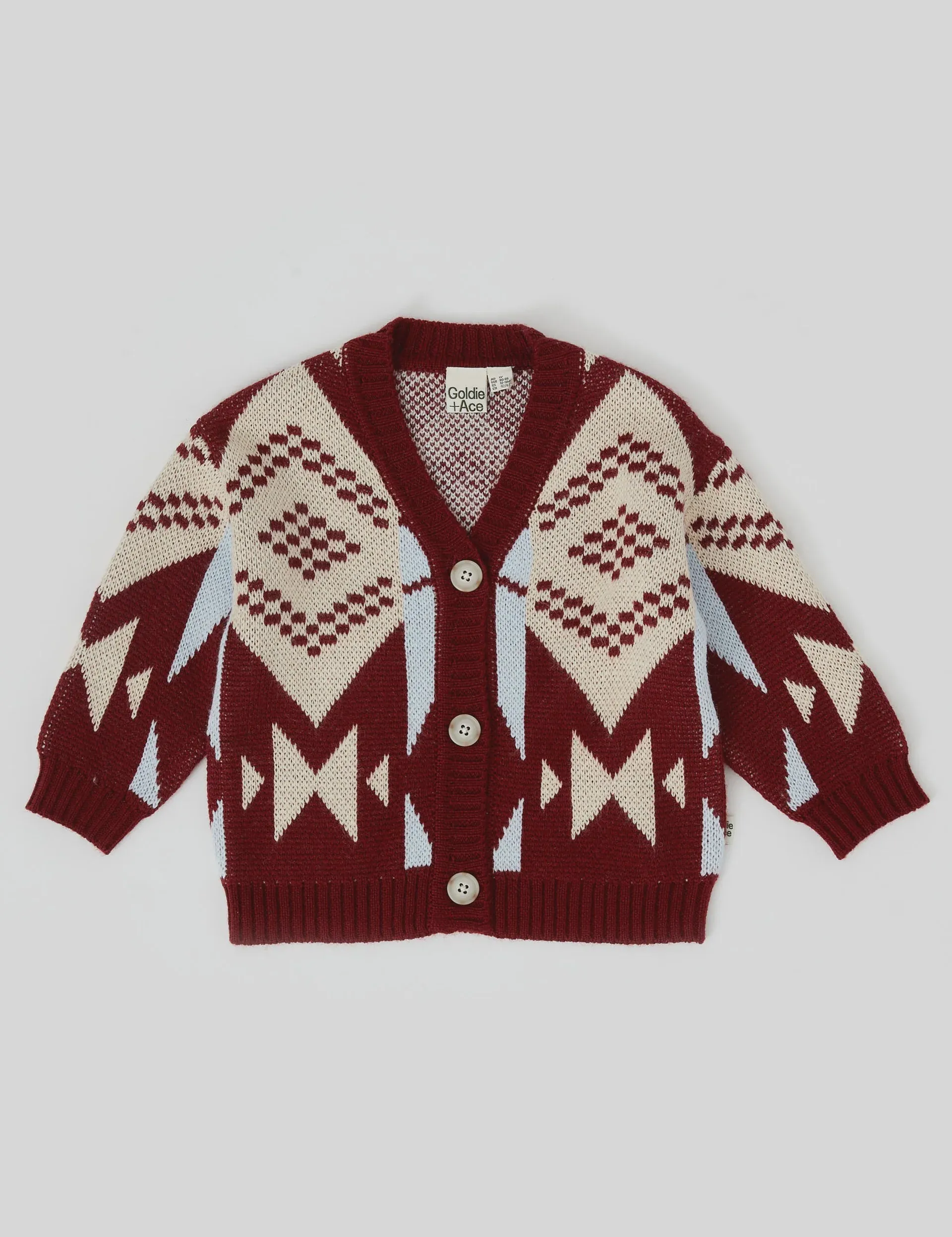 Banjo Knit Cardigan - Brick