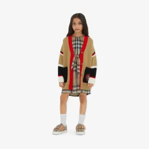 Burberry Girls Jessica Cardigan in Archive Beige