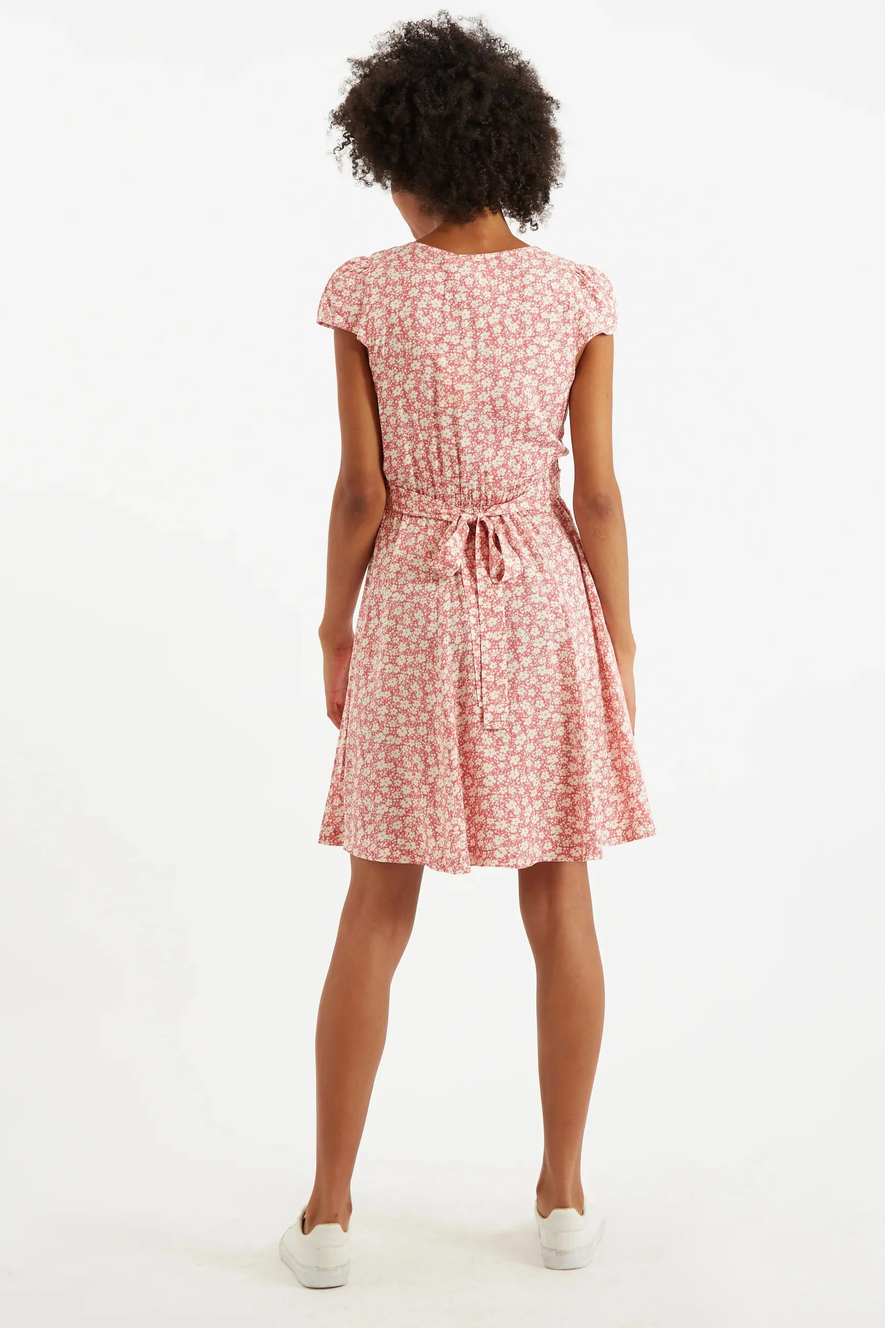 Cathleen Periwinkle Pink Mini Dress