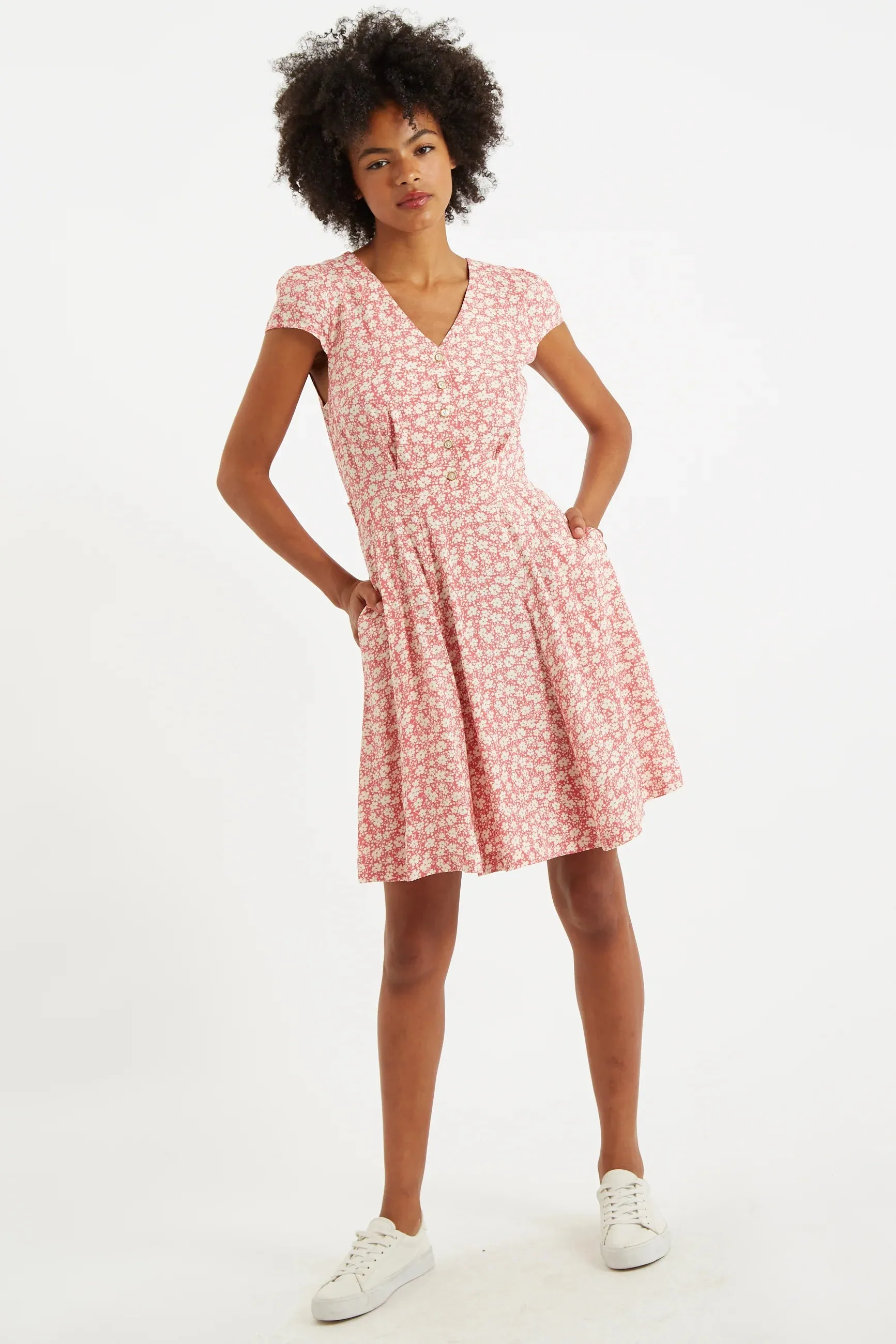 Cathleen Periwinkle Pink Mini Dress