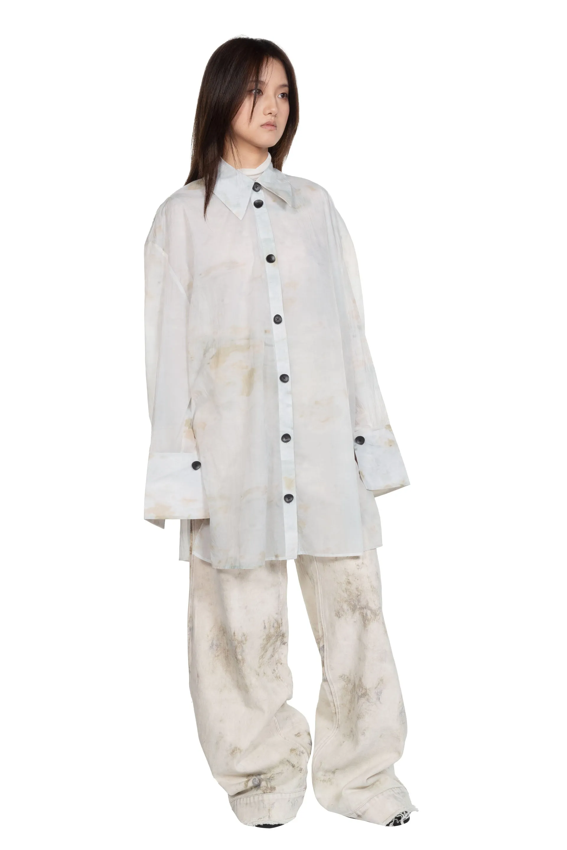 Cotton Chemise Oversize Frost