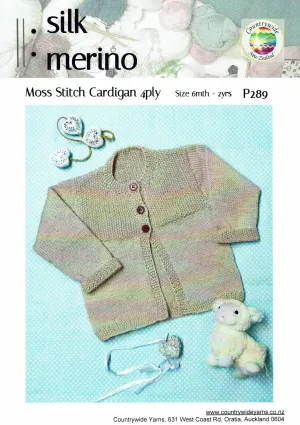 Countrywide 289  Silk Merino Cardigan