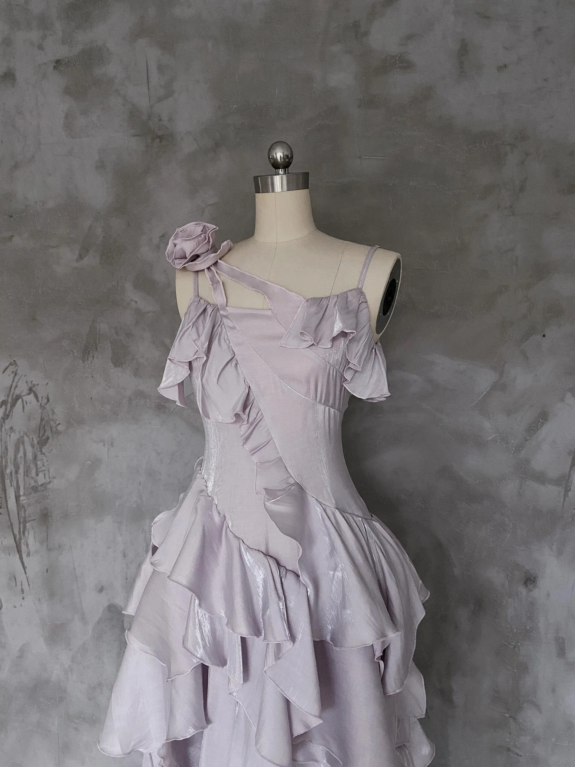[Customized Size] Moonlight Adore Midi dress evening wedding gown