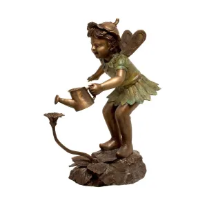 Fairy Flower Girl Statue