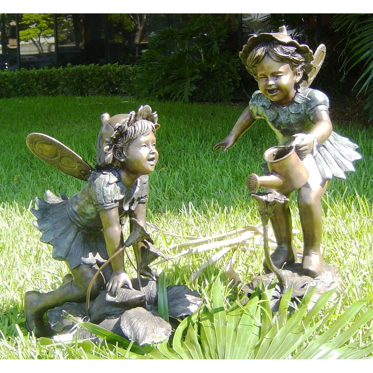 Fairy Flower Girl Statue