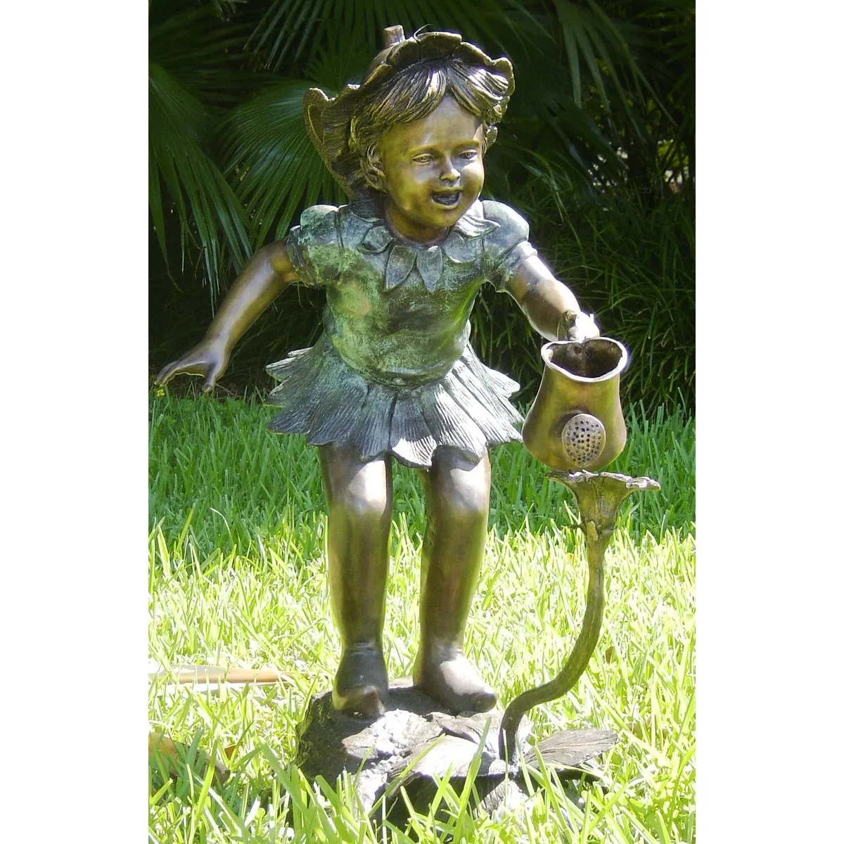 Fairy Flower Girl Statue