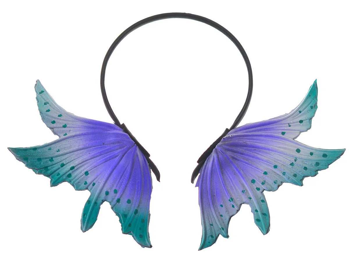 Fairy Wings and Headband Set in Purple and Green