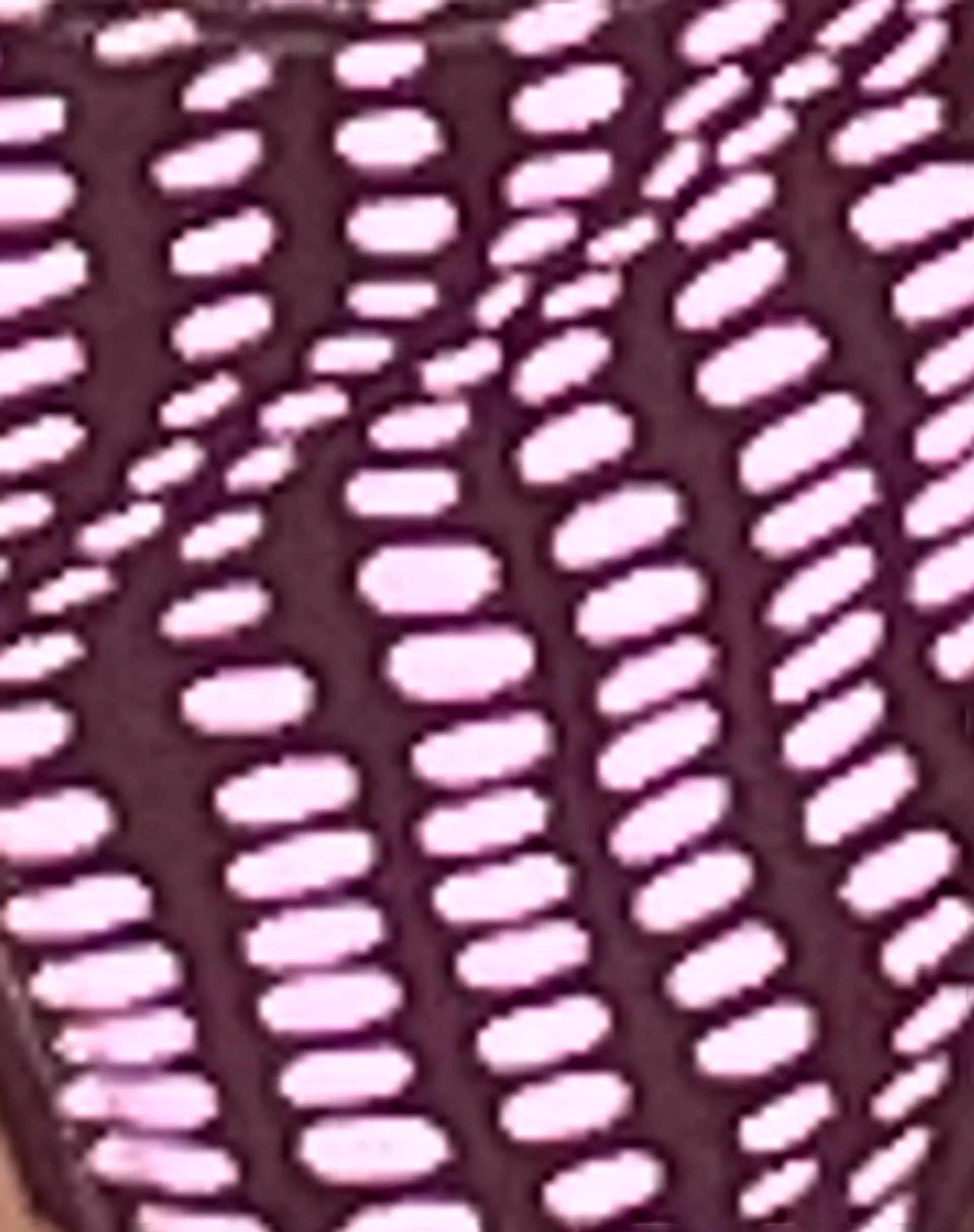 Farida Bikini Bottom in Purple Irregular Polka