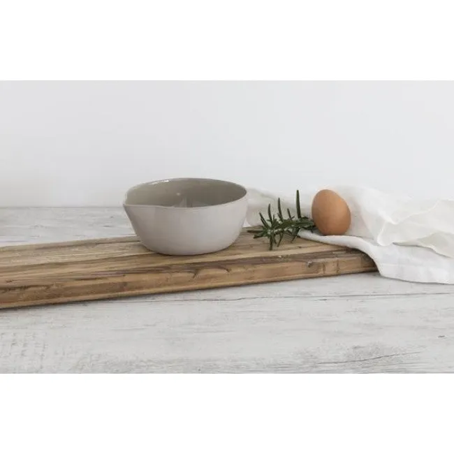 FLAX BOWL WITH POURER