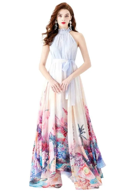 Floral Chiffon Maxi Dress *Online Only*