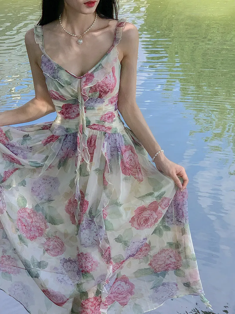 Flower Fairy Floral Dress