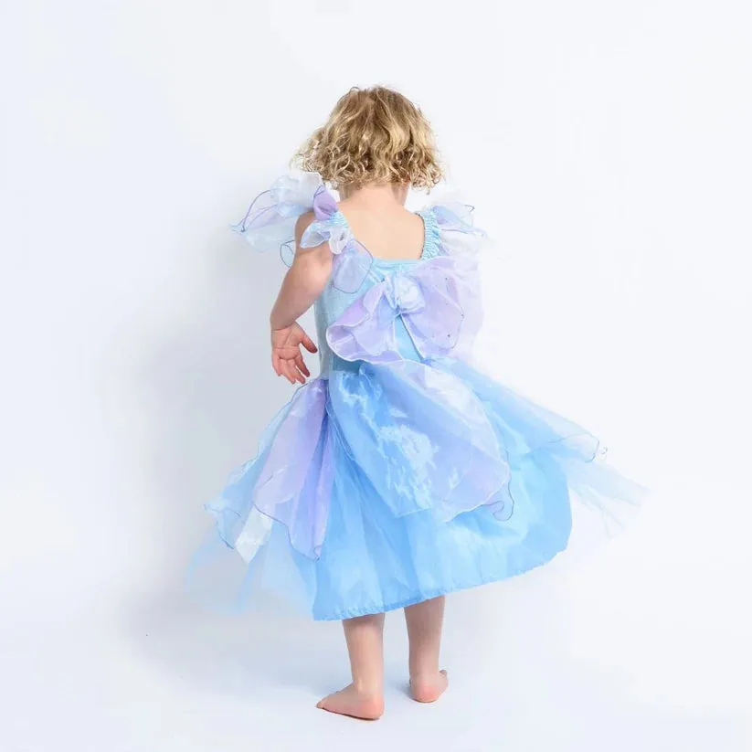 Girls Sky Fairy Dress - Blue