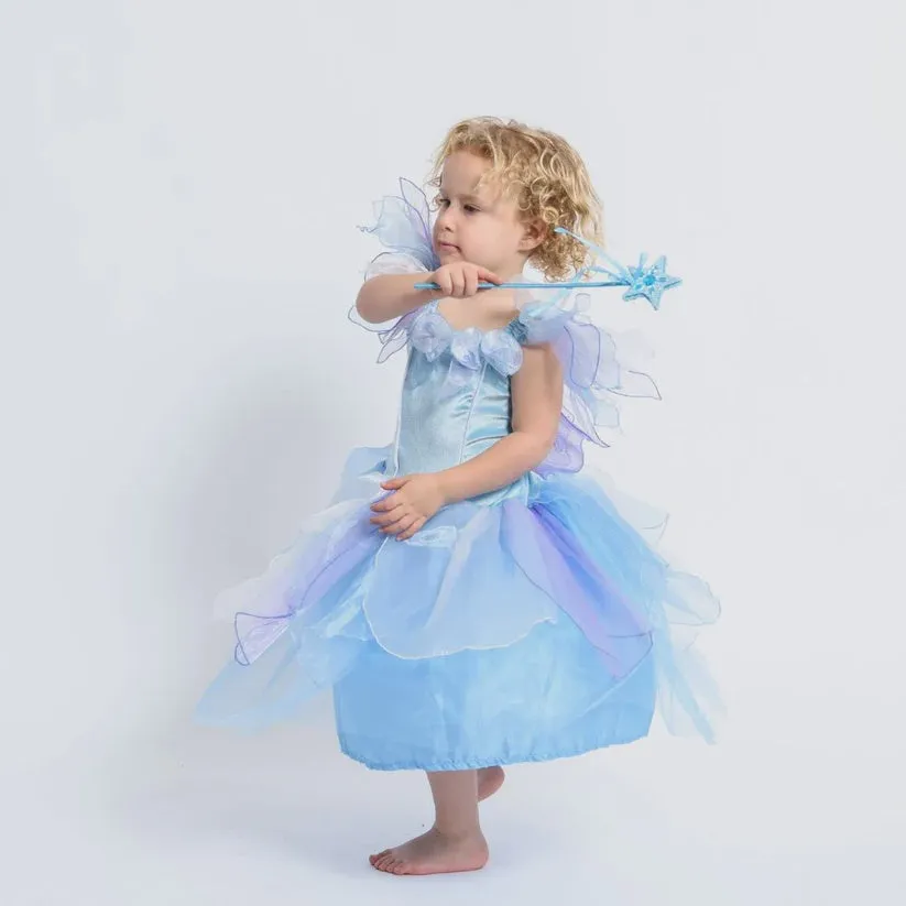 Girls Sky Fairy Dress - Blue