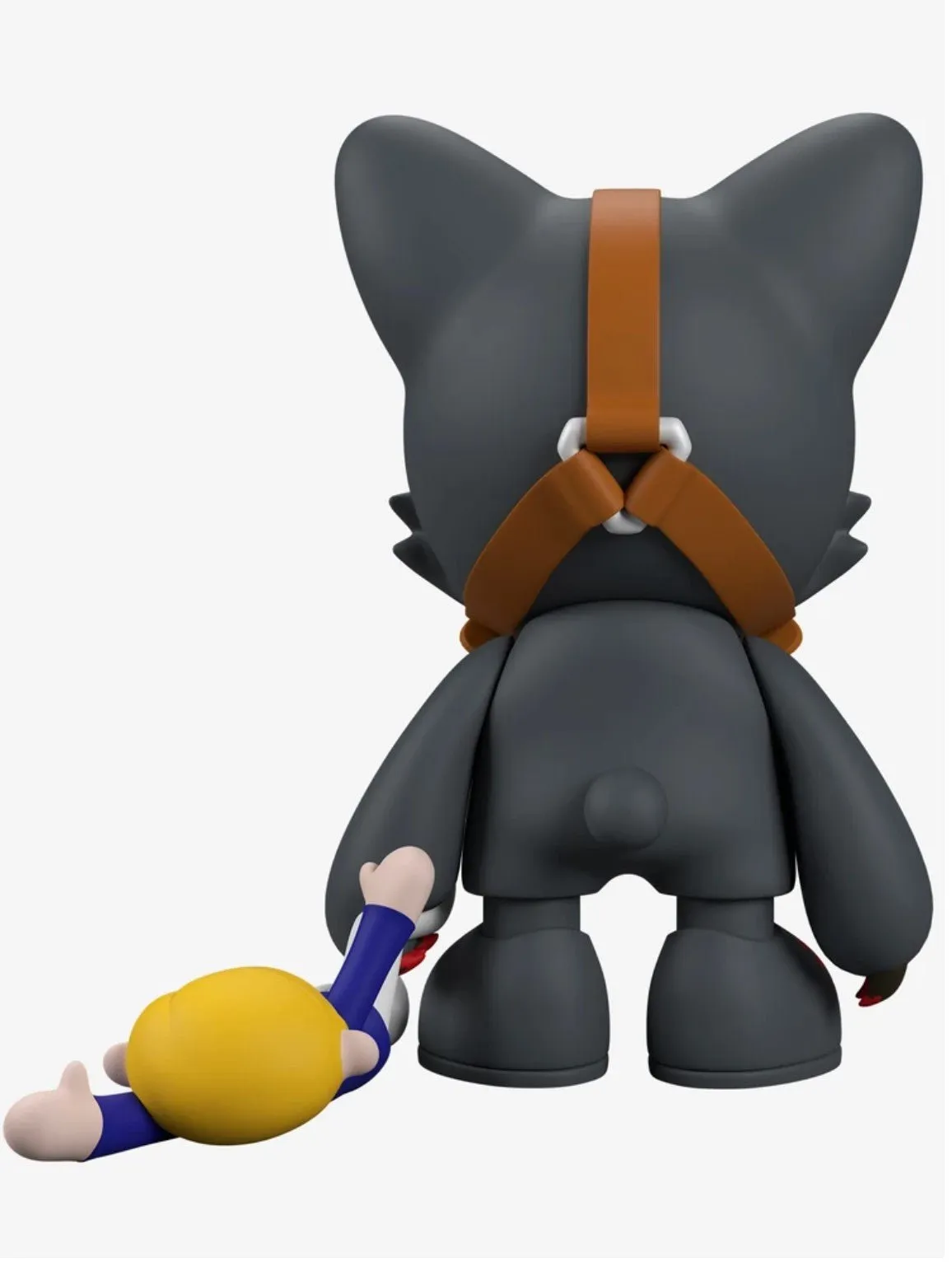 Gloomy in Black Art Toy by Mori Chack x SuperPlastic