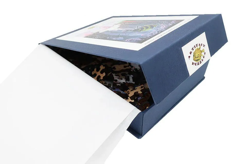 Grass is Greener Wood Jigsaw Puzzle