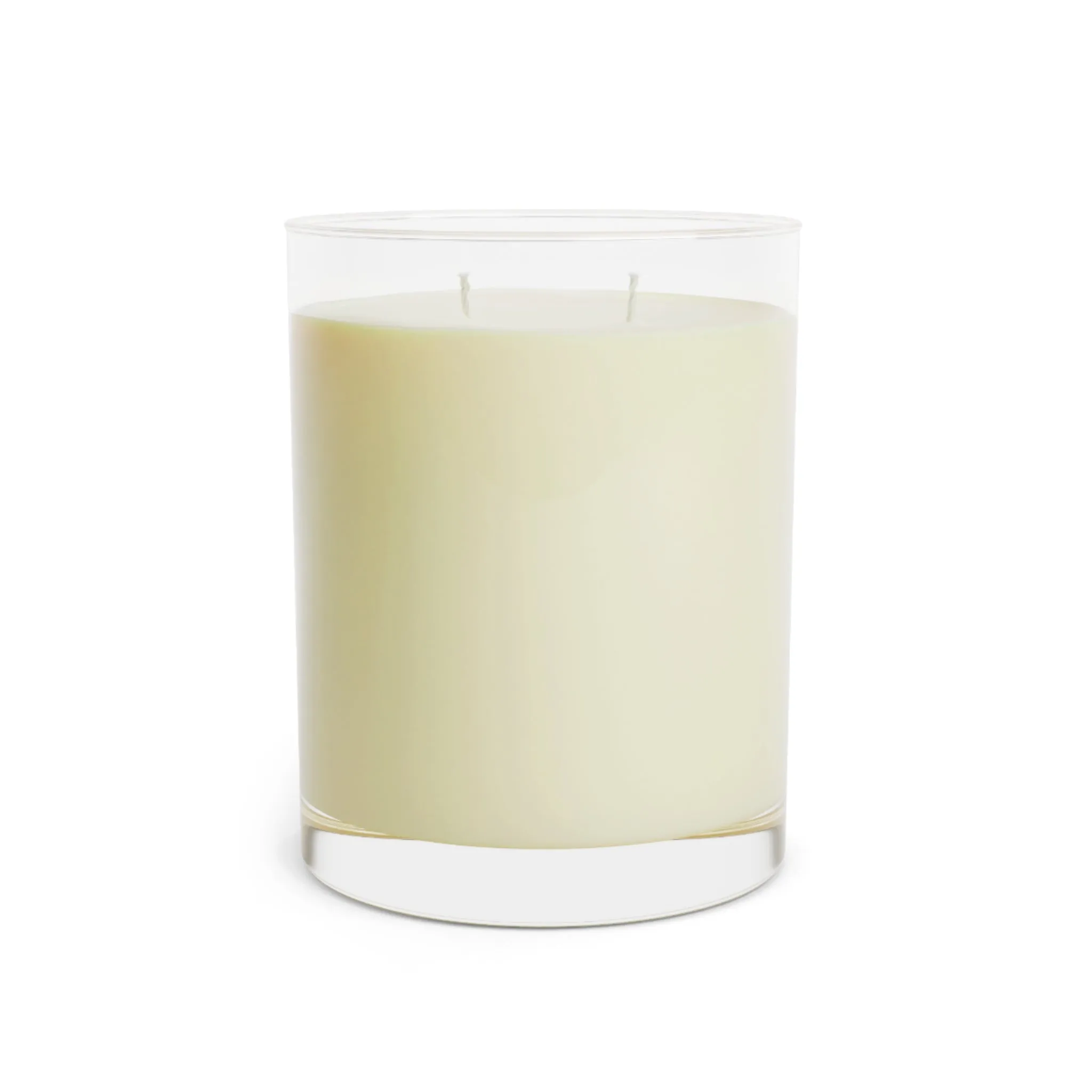 Halloween Scented Candle Full Glass, 11oz - No Party (White)