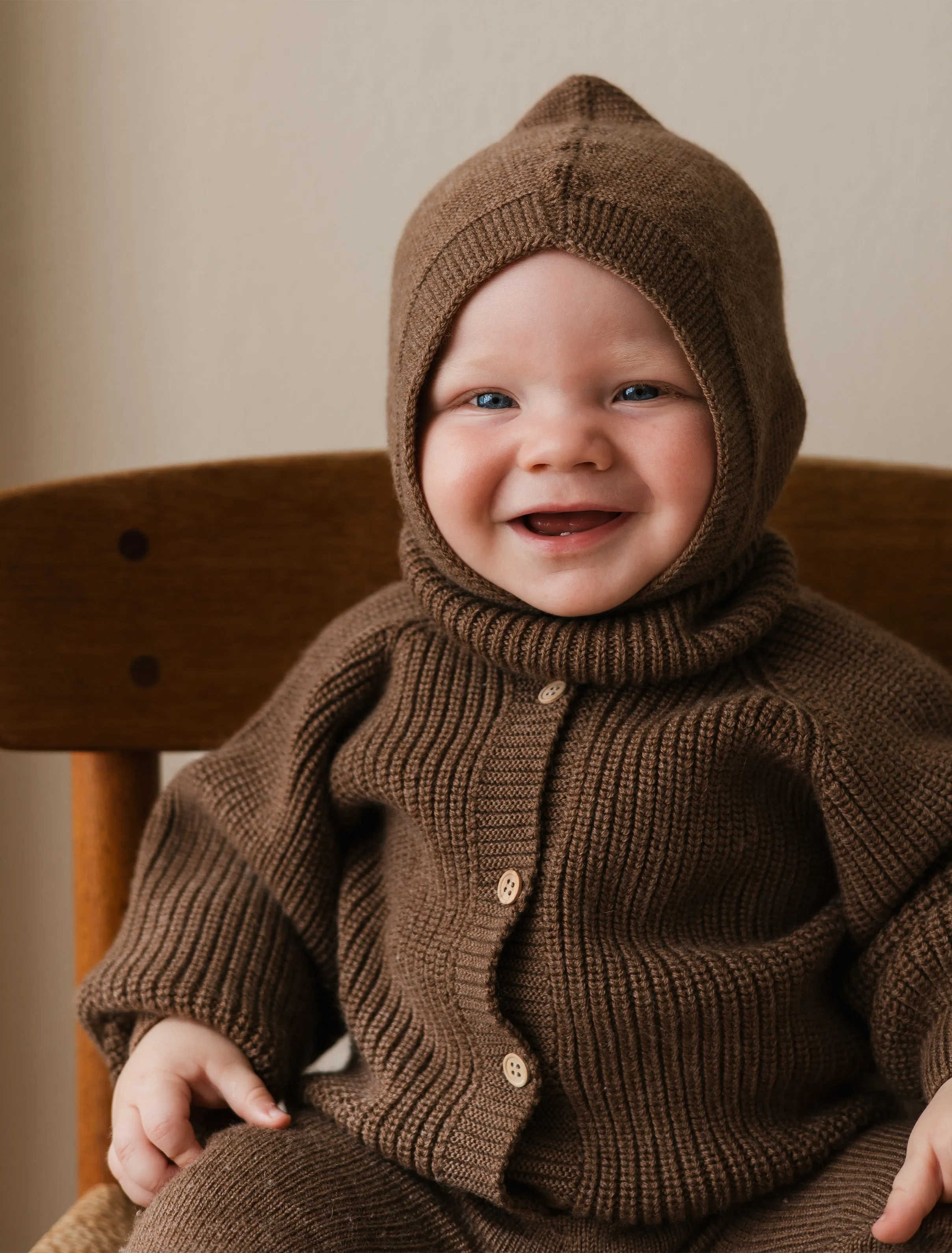 Inga Cardigan in Mocha