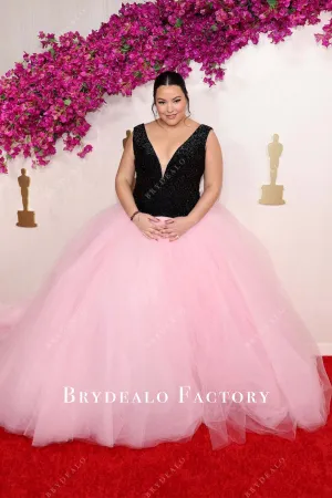 Janae Collins 2024 Oscars Plus Size Red Carpet Dress