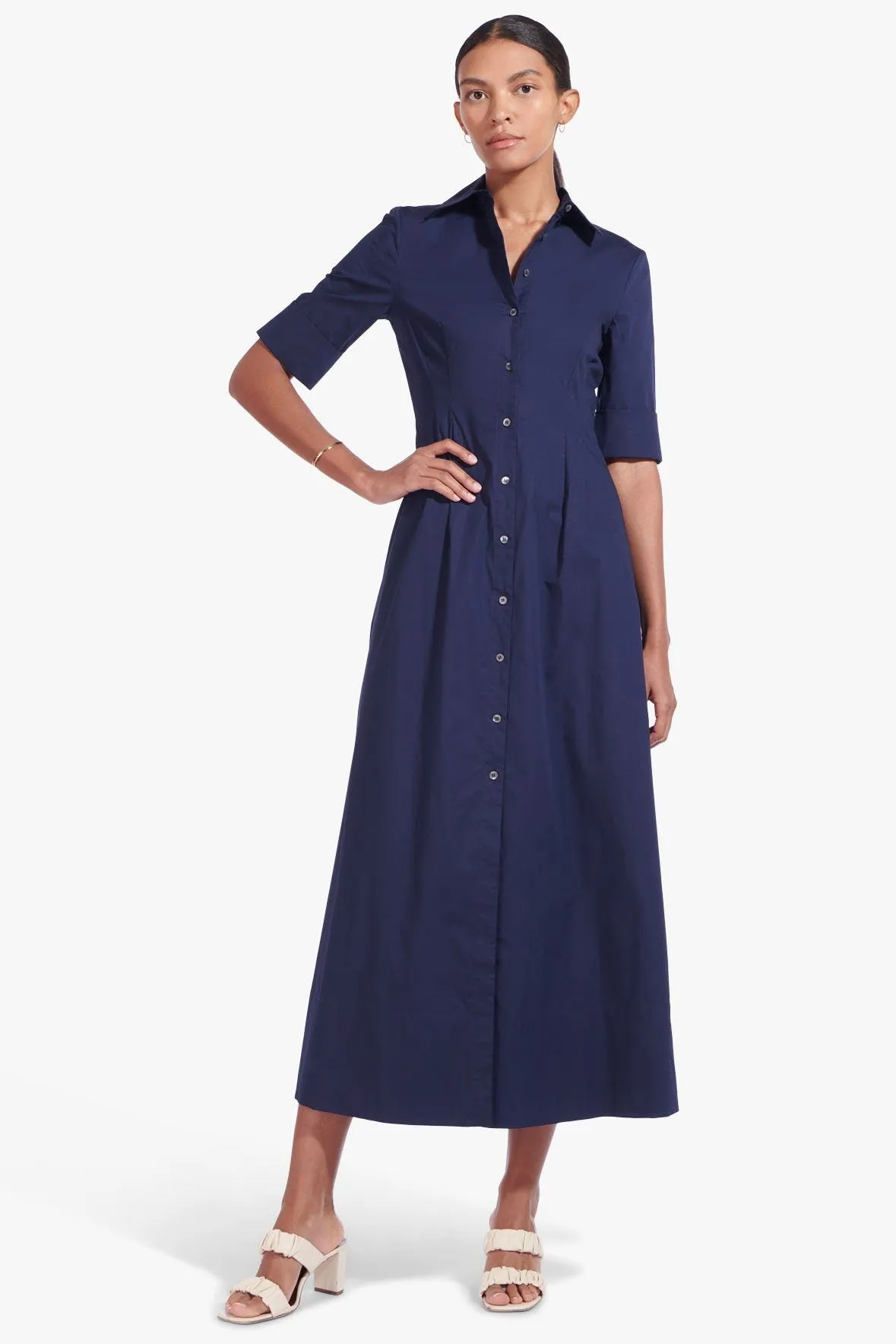 JOAN MAXI DRESS | NAVY