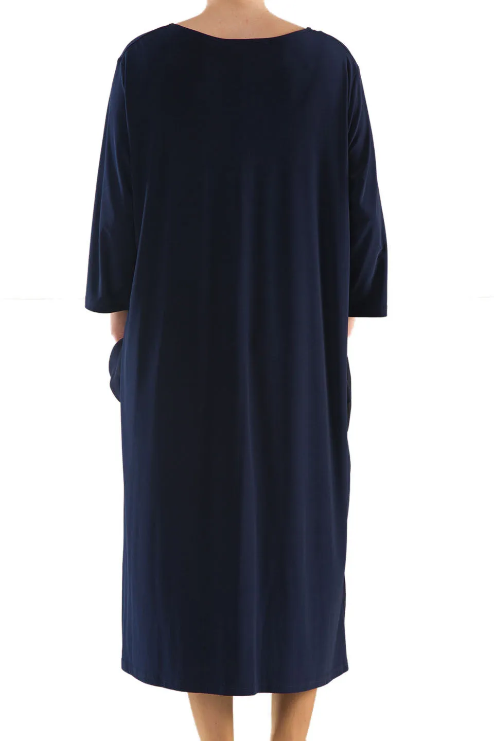 La Mouette Women's Plus Size Dress with Pockets