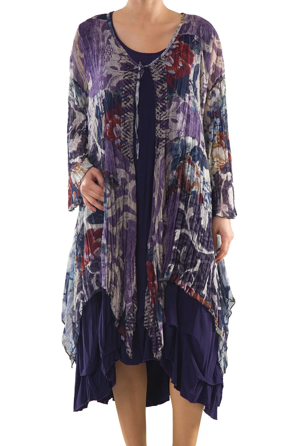 La Mouette Women's Plus Size Floral Dress