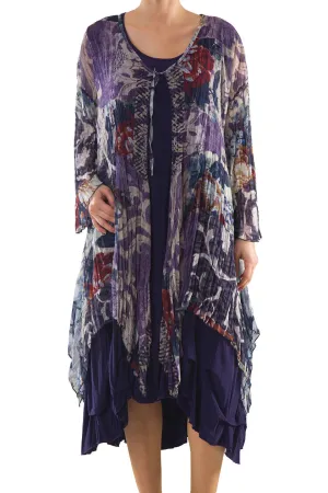 La Mouette Women's Plus Size Floral Dress