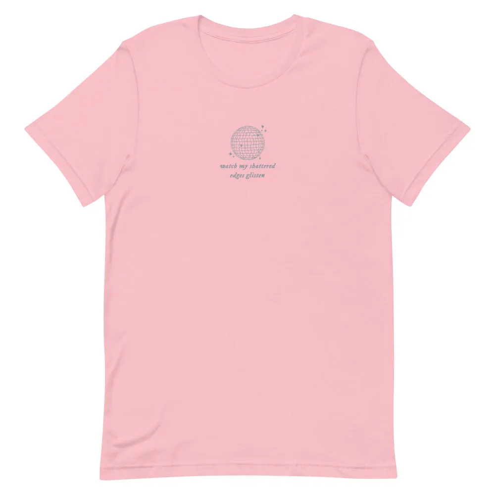 Mirrorball Embroidered T-Shirt