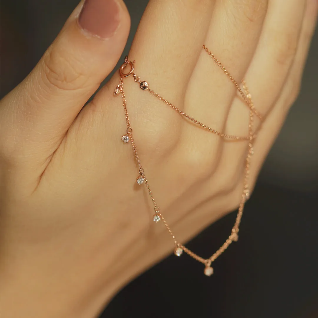 mori - 14K Gold Diamond Necklace