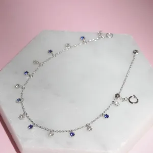 mori - 14K White Gold Diamond Bracelet