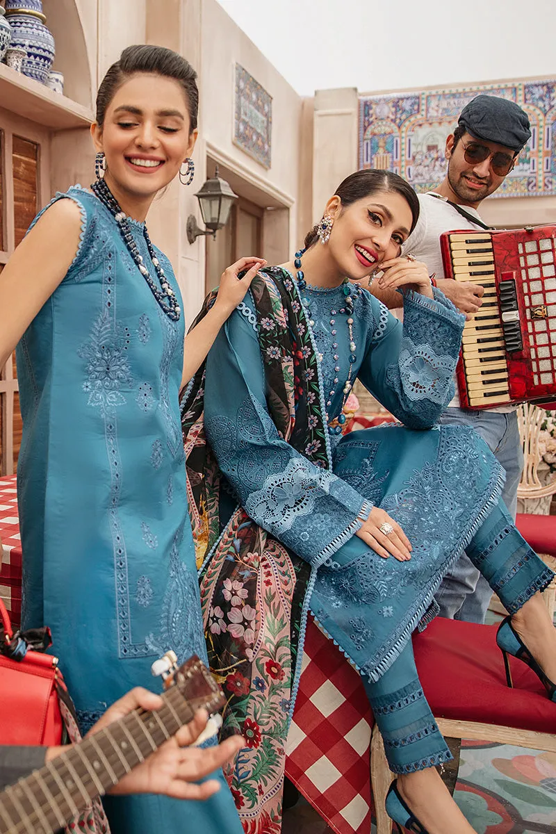 Mushq Festival De Verano Luxury Lawn Collection – MSL22 14 Mia