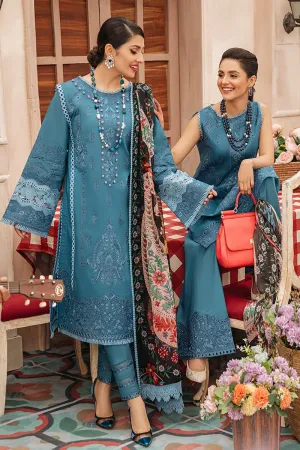 Mushq Festival De Verano Luxury Lawn Collection – MSL22 14 Mia
