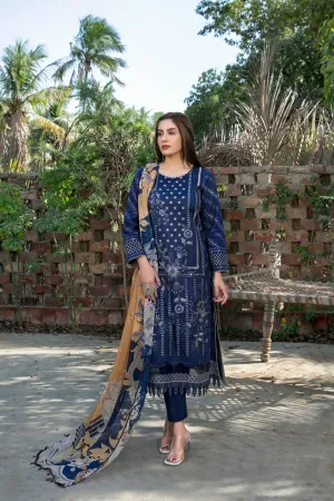 Nairan e Khayal by Tawakkal Semi Stitched 3 Piece Lawn Collection'2022-NK-6633