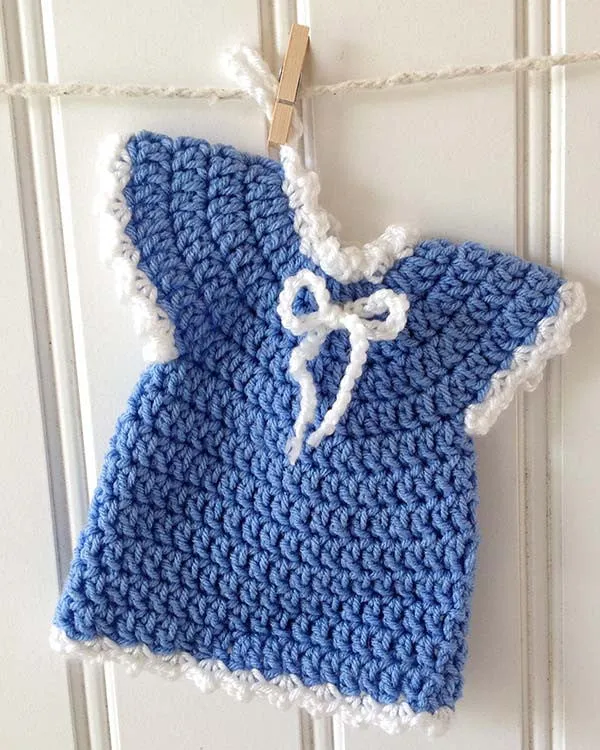 Oven Door Dress, Potholder, and Fridgie Crochet Patterns