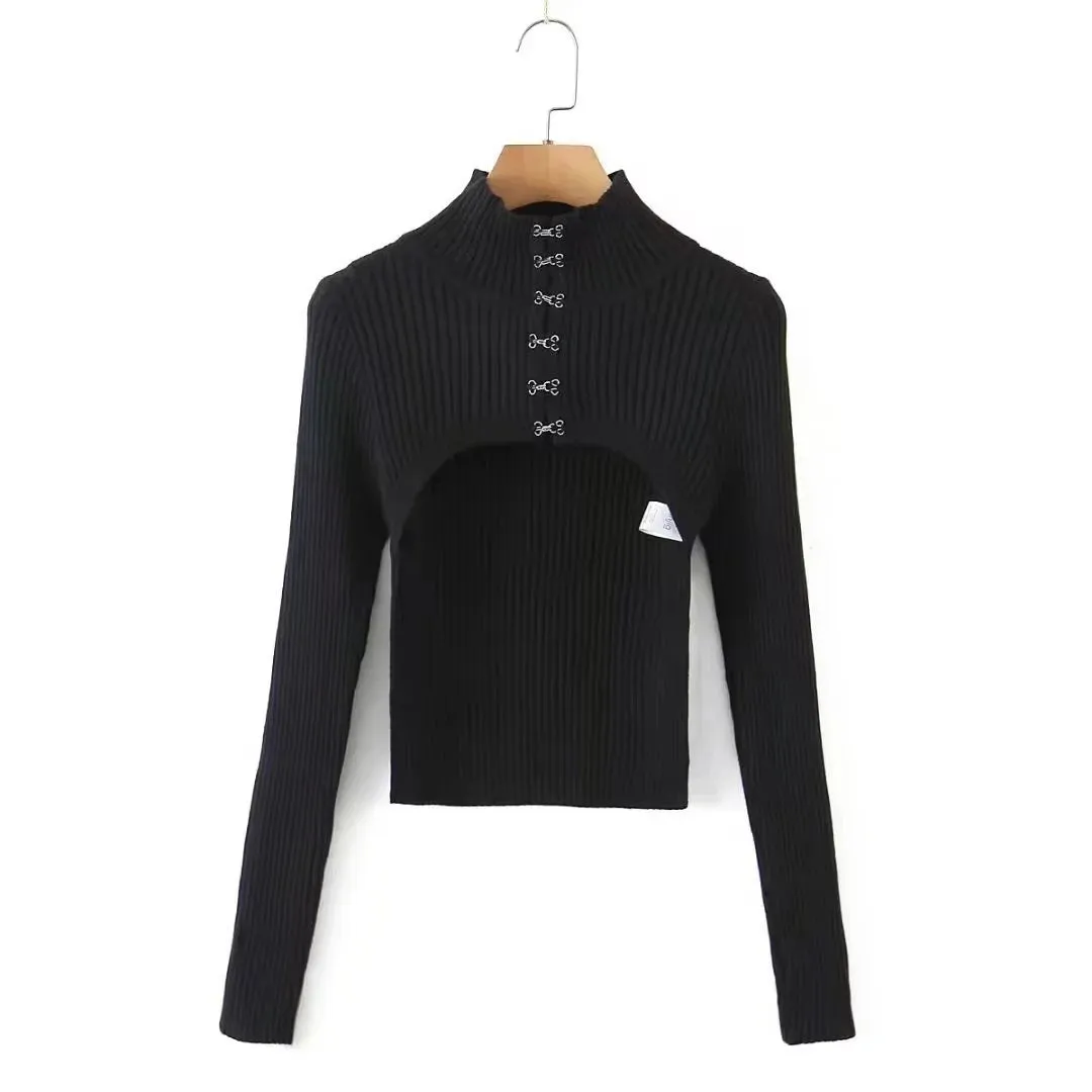 Pre Order:  Hook Closure Cardigan Mini Dress Set