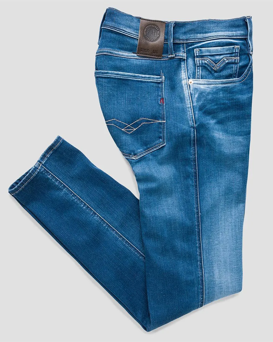 REPLAY R350661M914Y BLUE ANBASS HYPERFLEX JEANS