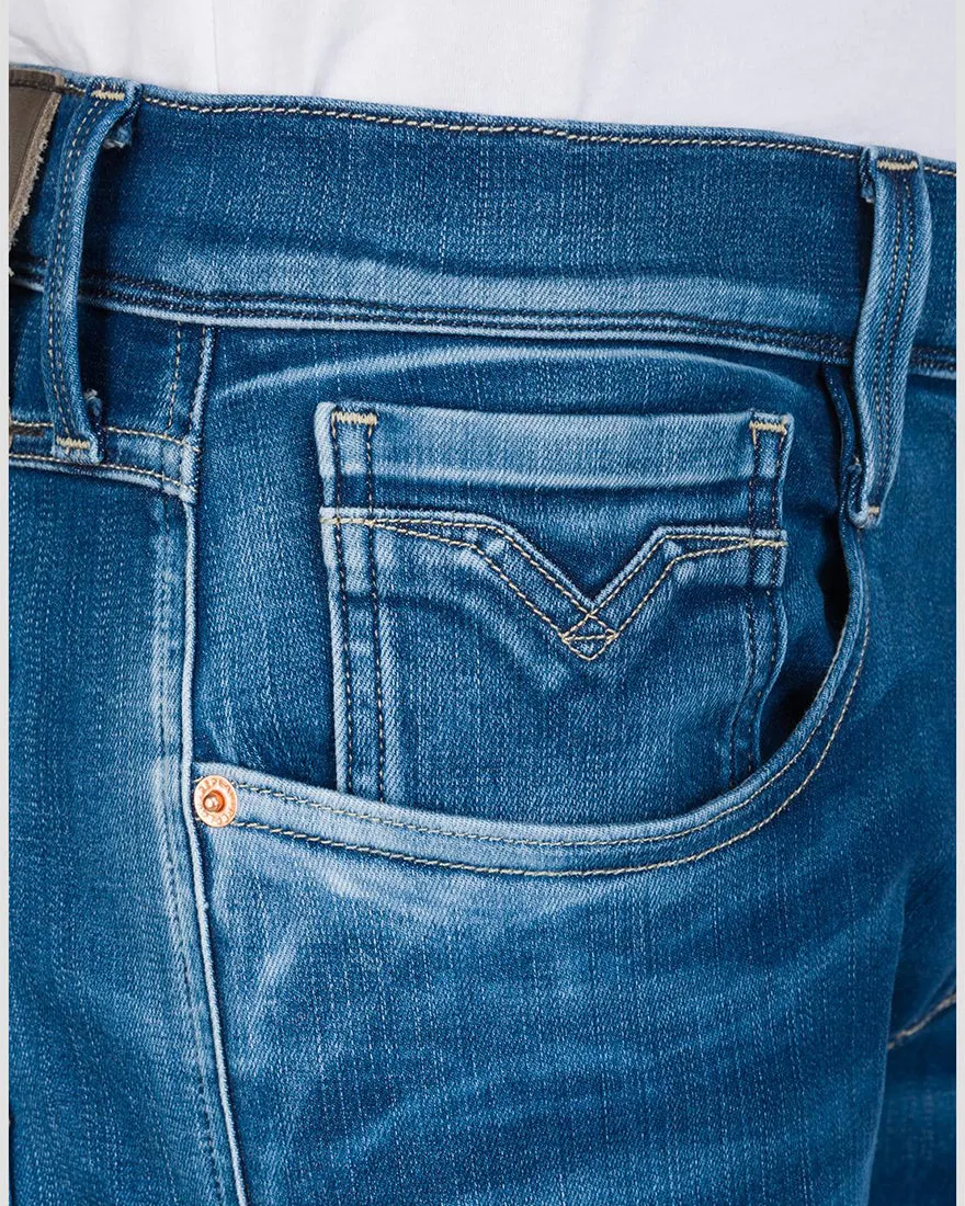 REPLAY R350661M914Y BLUE ANBASS HYPERFLEX JEANS