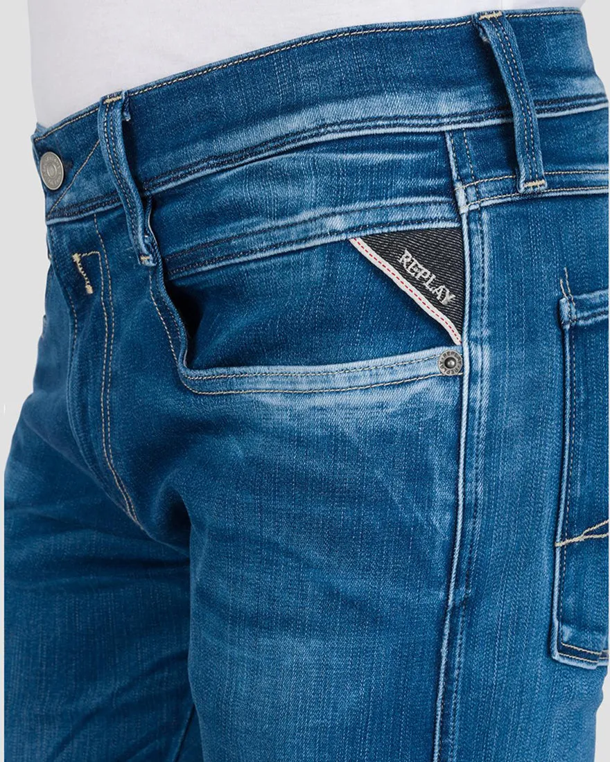 REPLAY R350661M914Y BLUE ANBASS HYPERFLEX JEANS