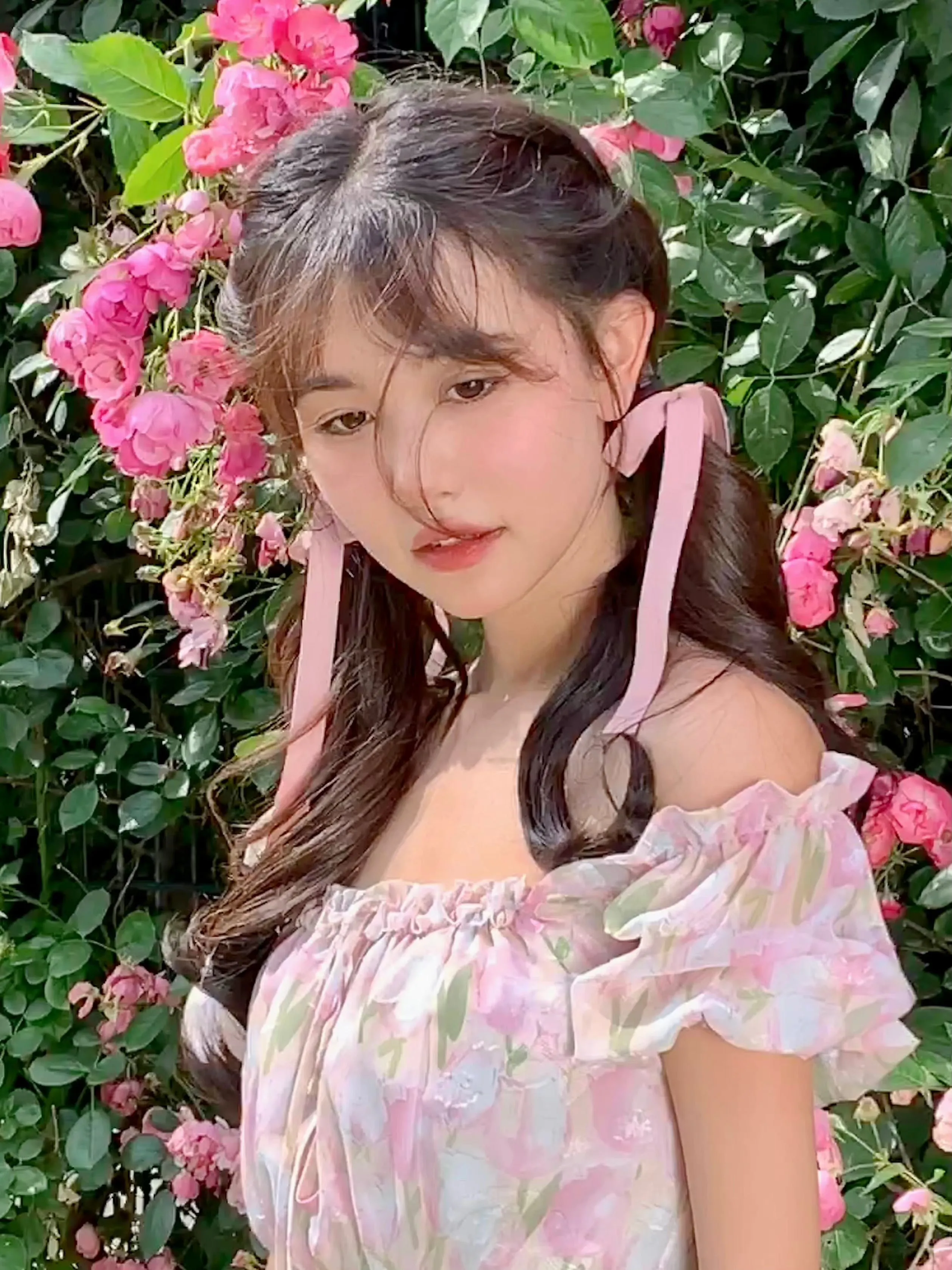 [SALE] Tulip Flower Sea Floral Mini Dress