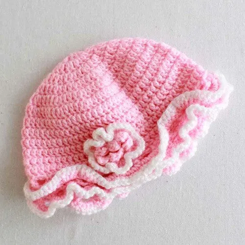 Savannah Ruffled Baby Set Crochet Pattern