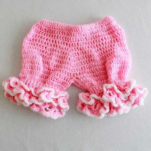 Savannah Ruffled Baby Set Crochet Pattern