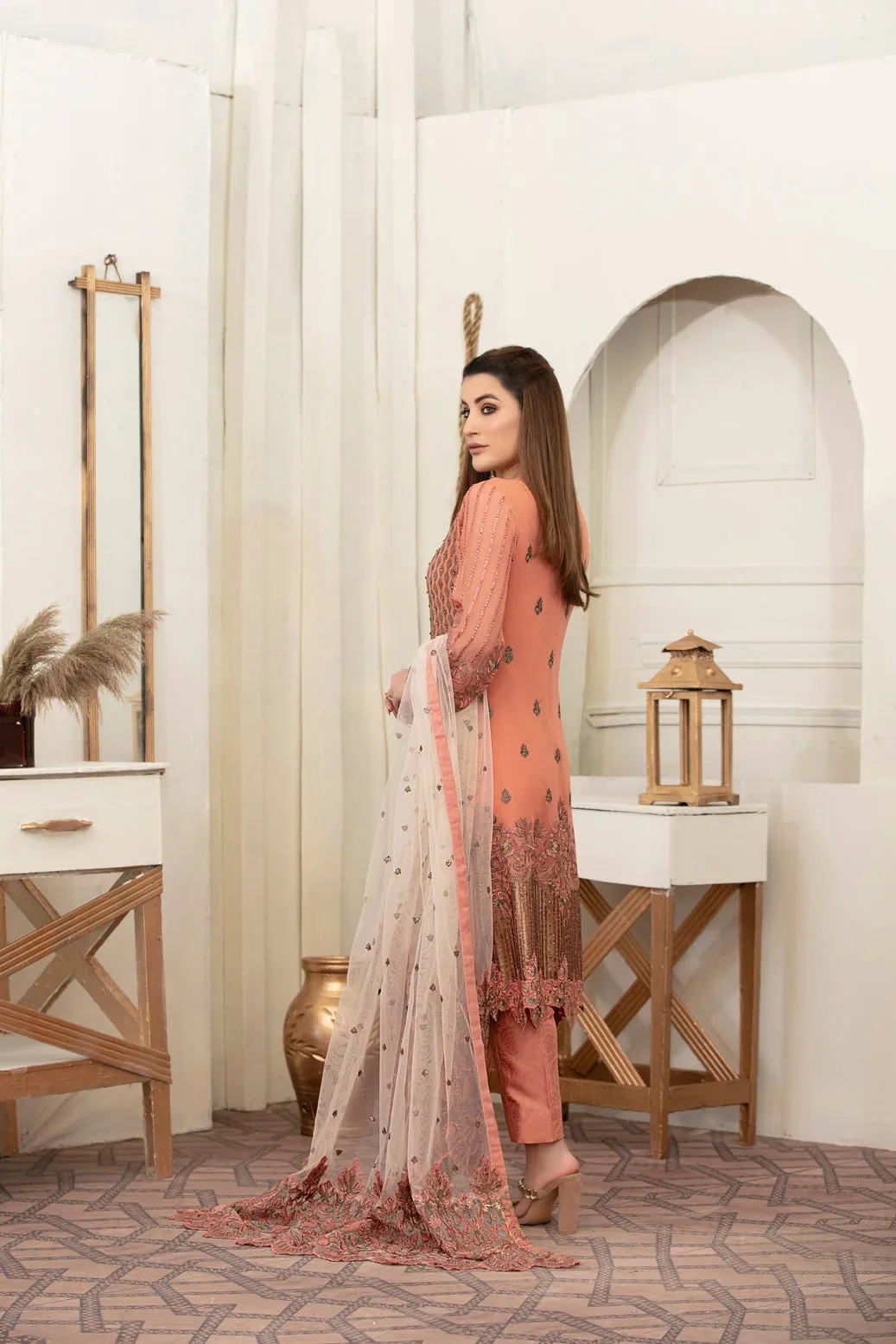 Tawakkal Fabrics Fancy Chiffon Collection – D-9440