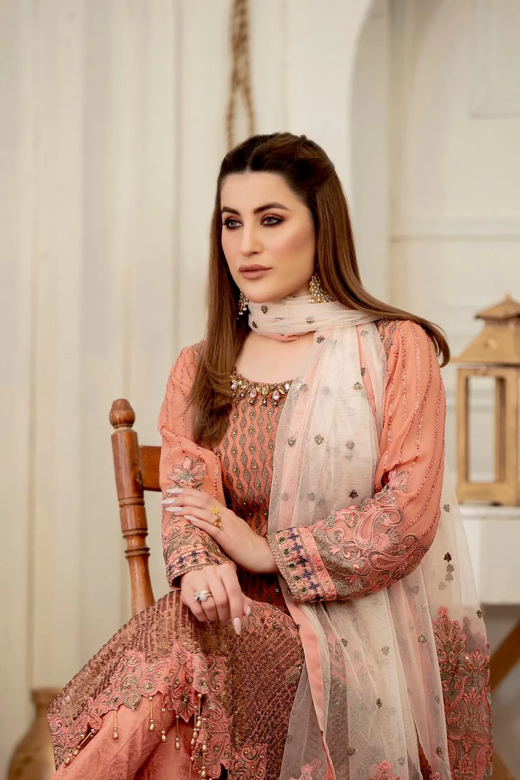 Tawakkal Fabrics Fancy Chiffon Collection – D-9440