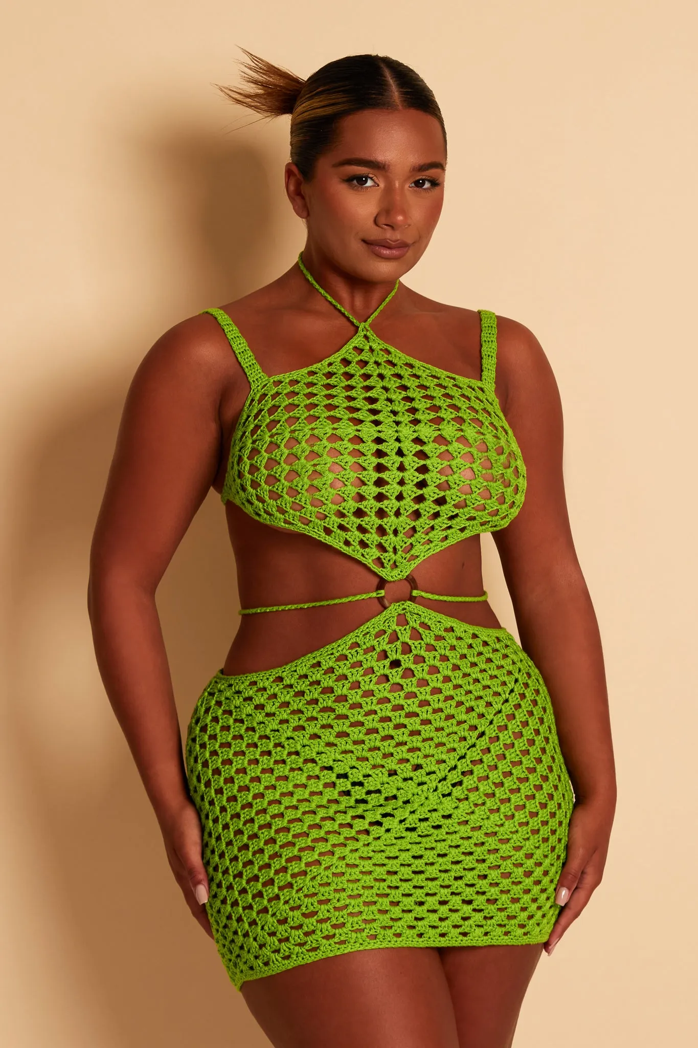 The Crochet Mini - Green